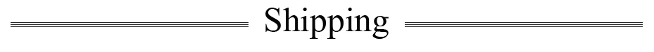 shipping