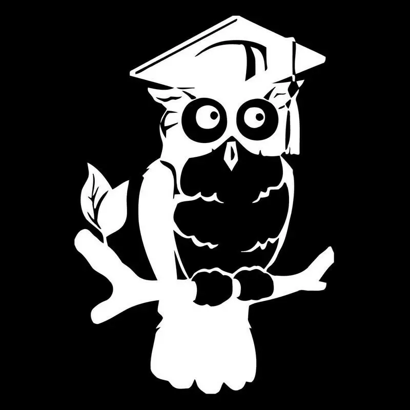 

Owl For Auto Car Bumper Window Vinyl Decal Sticker Decals Vinyl Hobby Car Bumper Sticker
