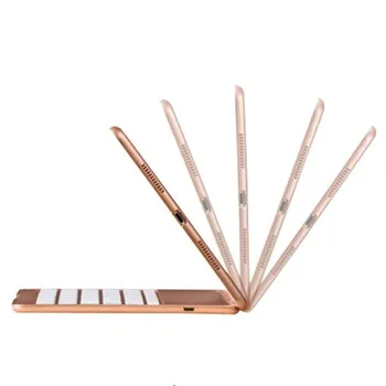 

Bluetooth Keyboard case for iPad pro 9.7 air 2 Flip Wireless Universal ABS solid Flexible Stand Cover with battery