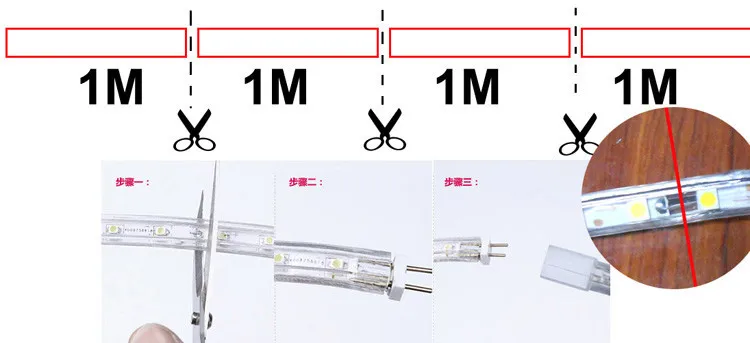 how to cut strip light