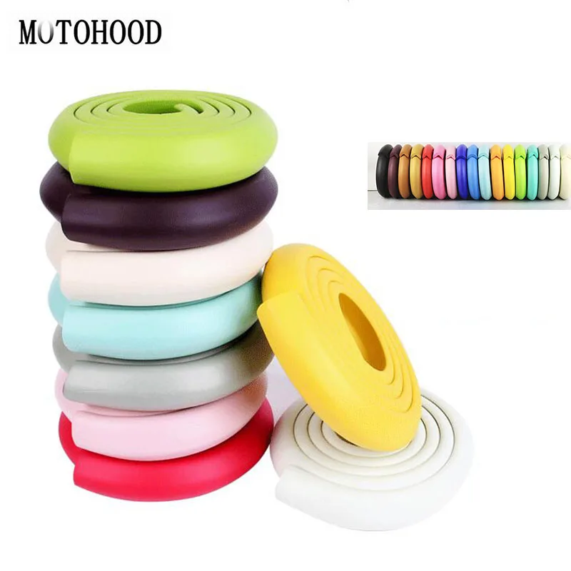 MOTOHOOD 2m Baby Safety Door Table Desk Edge Corner Cushion Guard Strip Soft Kids Children Safe Protection Edge & Corner Guards  (3)