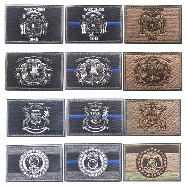 embroidered badges united states