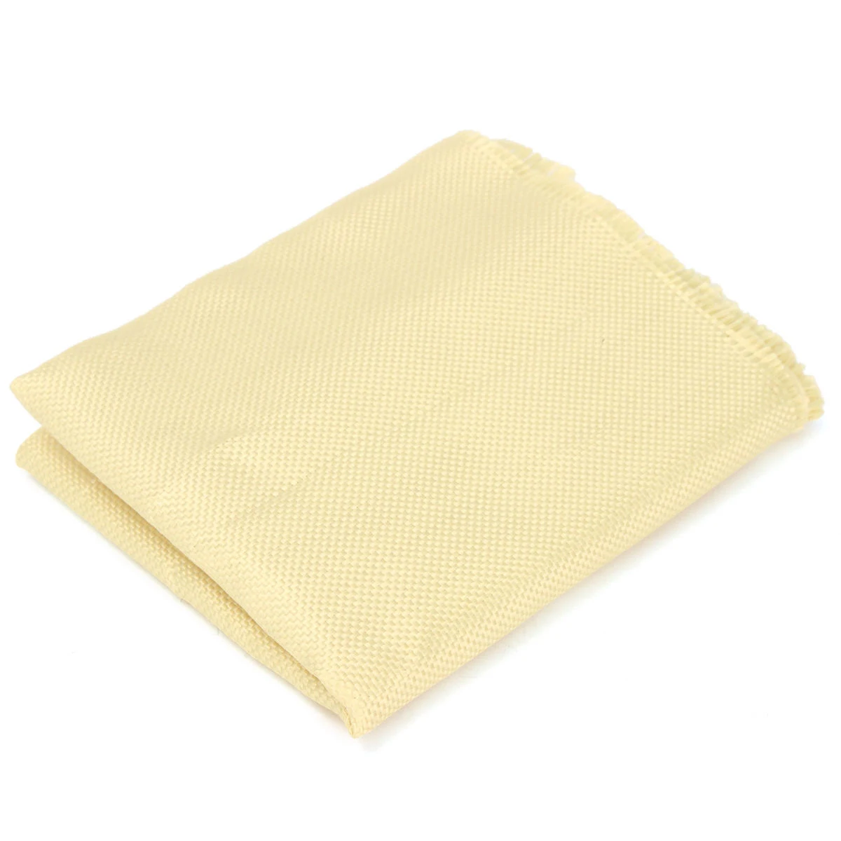 JX-LCLYL 100cm*30cm 200gsm Kevlar Fabric Woven Aramid Fiber Cloth Plain Color Yellow