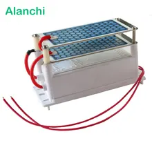 Портативный очиститель воздуха Керамический генератор озона 220 В/110 в 10 г двойной интегрированный длинный срок службы керамическая пластина озонатор очиститель воздуха