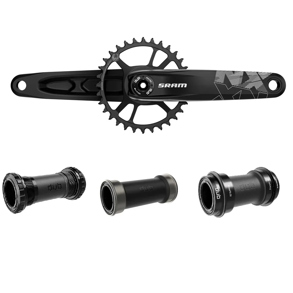 SRAM NX EAGLE 1X12 скорость 12 S 34T стальной кренкет офсет 6 мм Chainring 175 DUB MTB шатун для горного