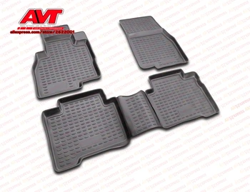 

Floor mats for Mitsubishi Grandis 2003- 5 pcs rubber rugs non slip rubber interior car styling accessories