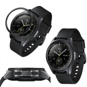 

Bezel Ring Adhesive Cover Anti Scratch Stainless Steel Protection for Samsung Galaxy Watch 42MM EM88
