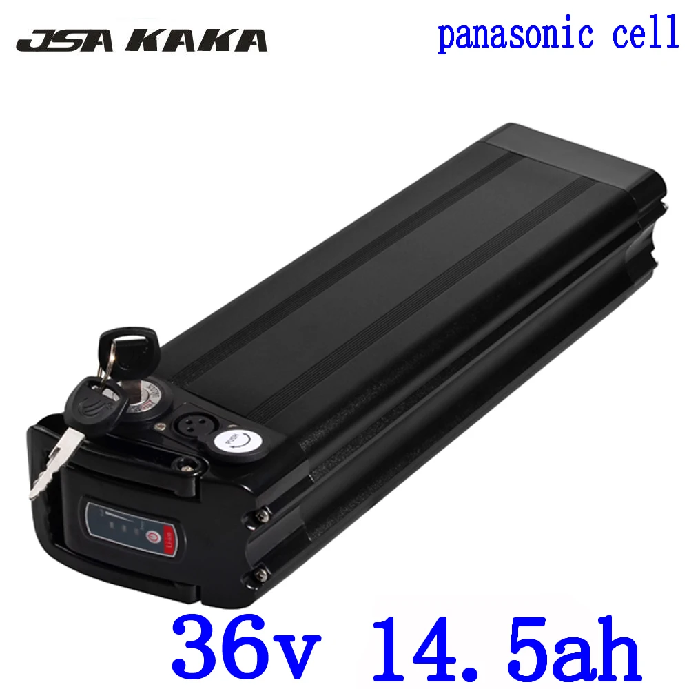 36V electric bike battery 15Ah ebike pack 14.5AH li-ion use panasonic ICR/NCR18650PF cell with charger | Спорт и развлечения