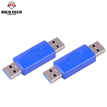 

USB 3.0 Connector Blue AM-AM USB adapter Compatible with USB 2.0/1.1 device Data transferring rate up to 5 Gbit/s