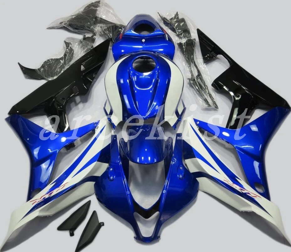 

3Gifts New Injection motorcycle Full Fairing kit Fit For Honda CBR600RR F5 2007 2008 07 08 600RR ABS fairings black white blue