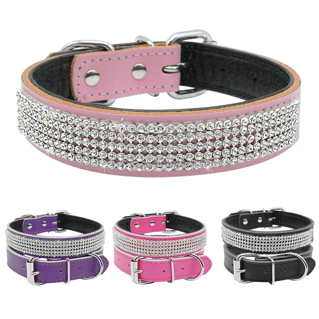 Padded Genuine Leather Collars