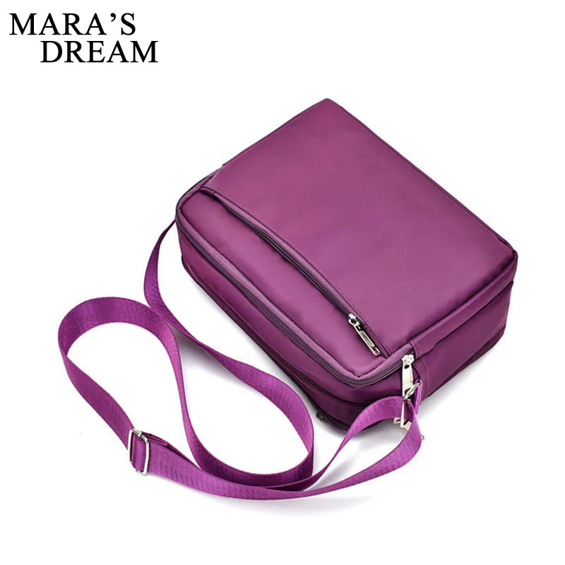 مارا حلم النساء حقيبة ساع للماء حقيبة يد من النايلون الإناث حقيبة كتف السيدات Crossbody أكياس بولسا Sac فام دي