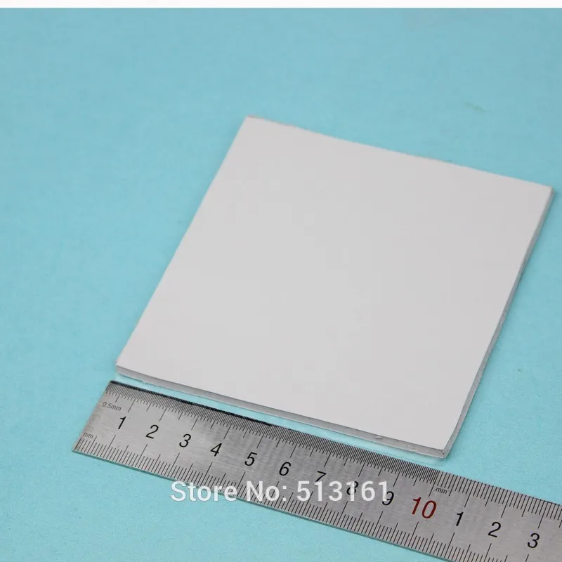 5 шт. 100x100x2 мм центральный процессор GPU IC SMD белый Теплопроводящий термоковрик 2