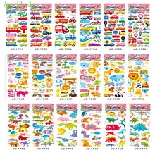 April Du 5 шт./лот, модные брендовые игрушки для детей Мультяшные 3D наклейки s для детей, для девочек и мальчиков, ПВХ наклейки s Bubble