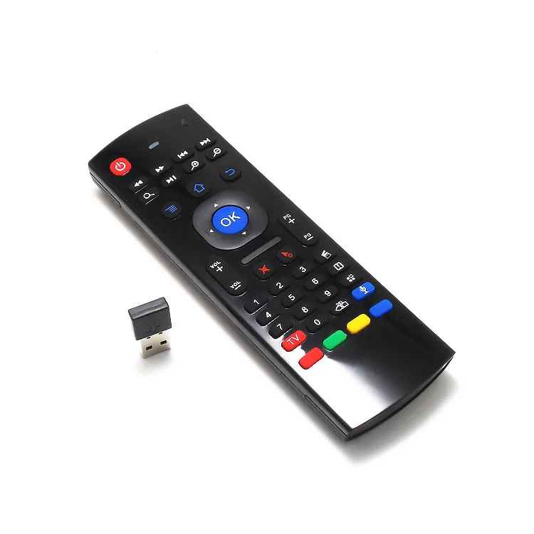 MX3 M 2 4G 3D air mouse и беспроводная клавиатура с 6 осевыми датчиками инерции Поддержка