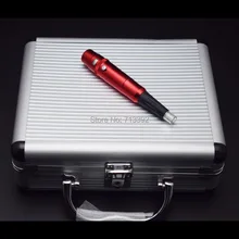 Красные высококачественные постоянные наборы для машинного макияжа(иглы+ наконечники