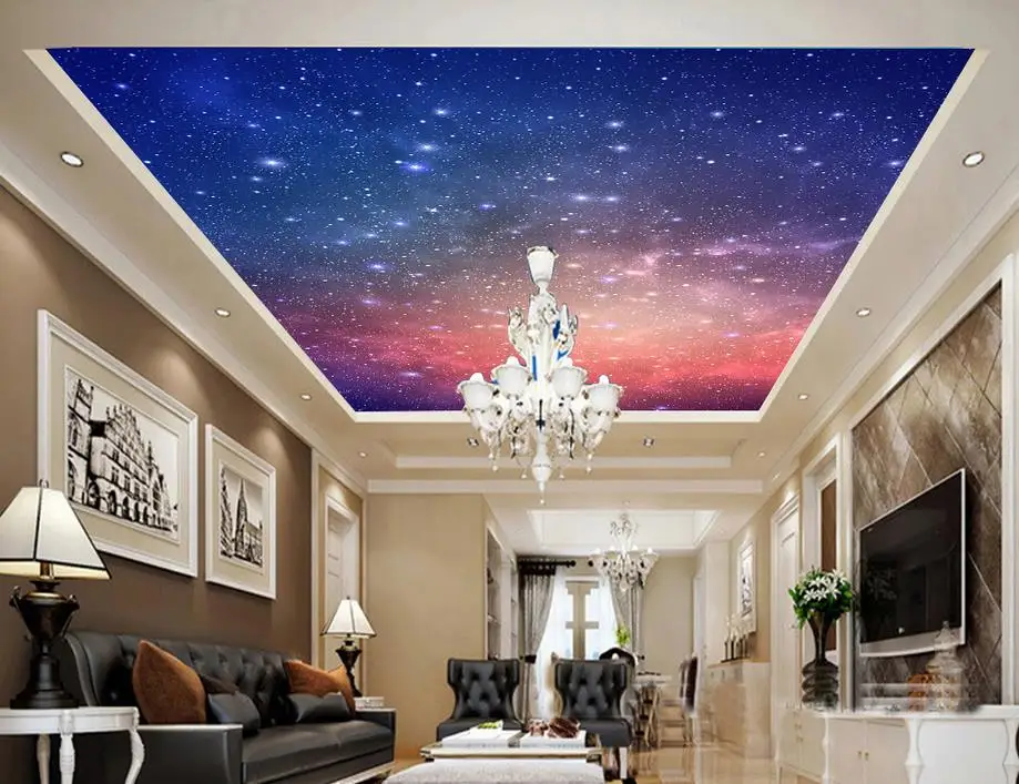

wallpaper 3d ceiling Bright Star days air 3d customized wallpaper 3d ceiling murals wallpaper