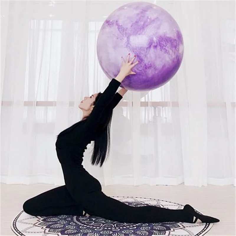 New cloud color Thick Yoga Balls Pilates Fitness Gym Balance Fitball Exercise Pilates Workout Massage Ball 55cm 65cm 75cm