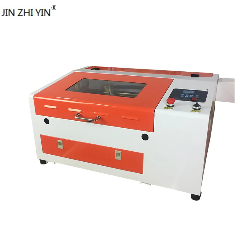 Лазерный гравер 50 Вт TS4030 JINZHIYIN co2 Настольный лазерный гравировальный станок 400*300