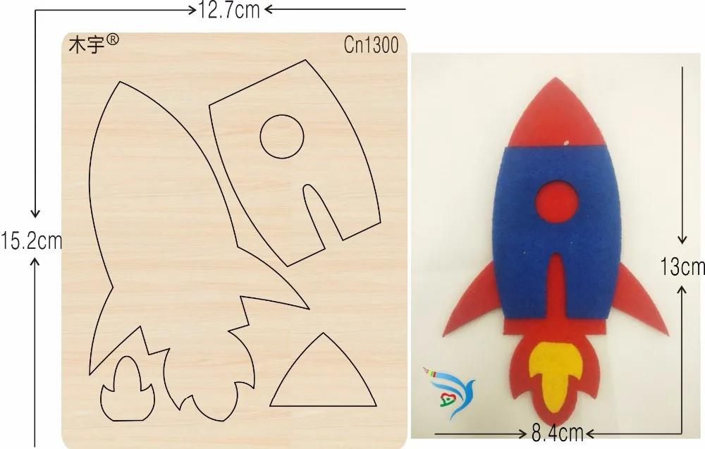 

Blue Rocket new wooden mould cutting dies for scrapbooking Thickness-15.8mm