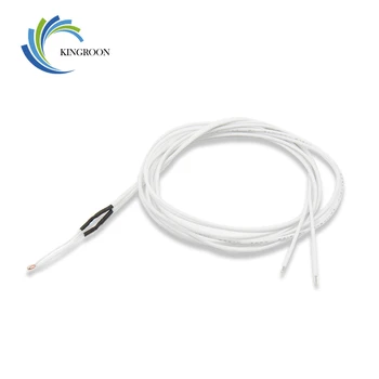 

KINGROON 1PC 100K ohm NTC 3950 Thermistors With Cable For 3D Printer Reprap Mend Part RAMPS 1.4 A4988 MK2B Heatbed 3D Printer