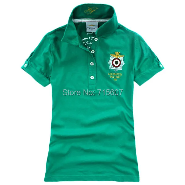 aeronautica militare air force shirt for women,lady polo shirt, genius polo wear,brand shirt 2014 new free shipping 1