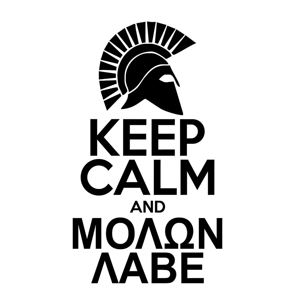 Keep Calm Moron виниловая наклейка на этикетку Come Over Gun забавная Упаковка Наклейка