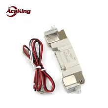 SMC cylinder knitting machine two-position five-way solenoid valve SY3220-5LZD-M5 air pump with high frequency control valve sy3520 5lzd m5 smc solenoid valve electromagnetic valve pneumatic component air tools sy3000 series