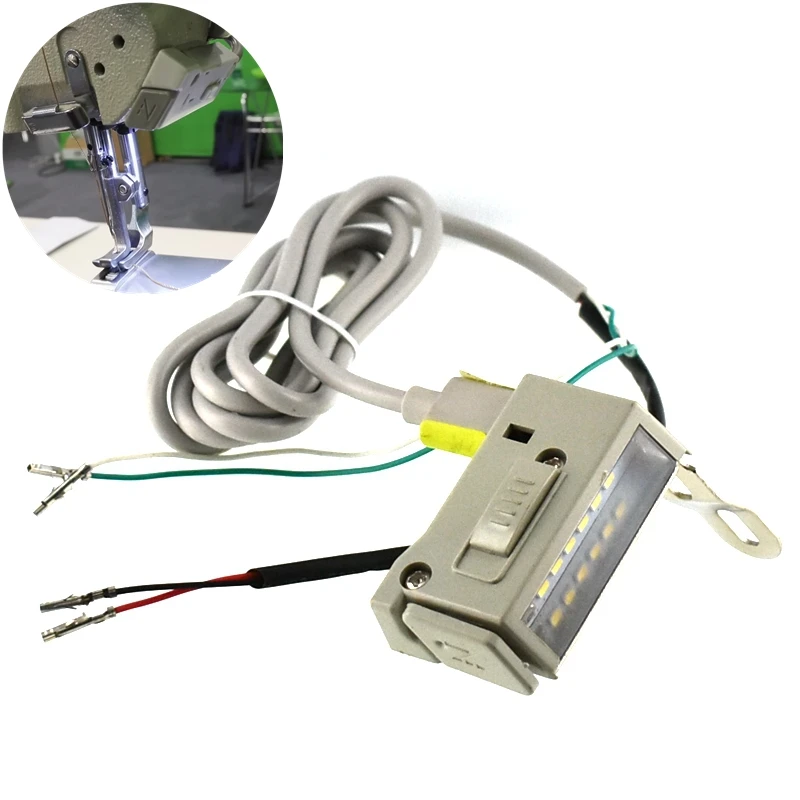 

Sewing Machine Accessories Tools Light Lamps LED DC 5v with reverse stitch switch Working Table Desk Lamp brightness adjustment