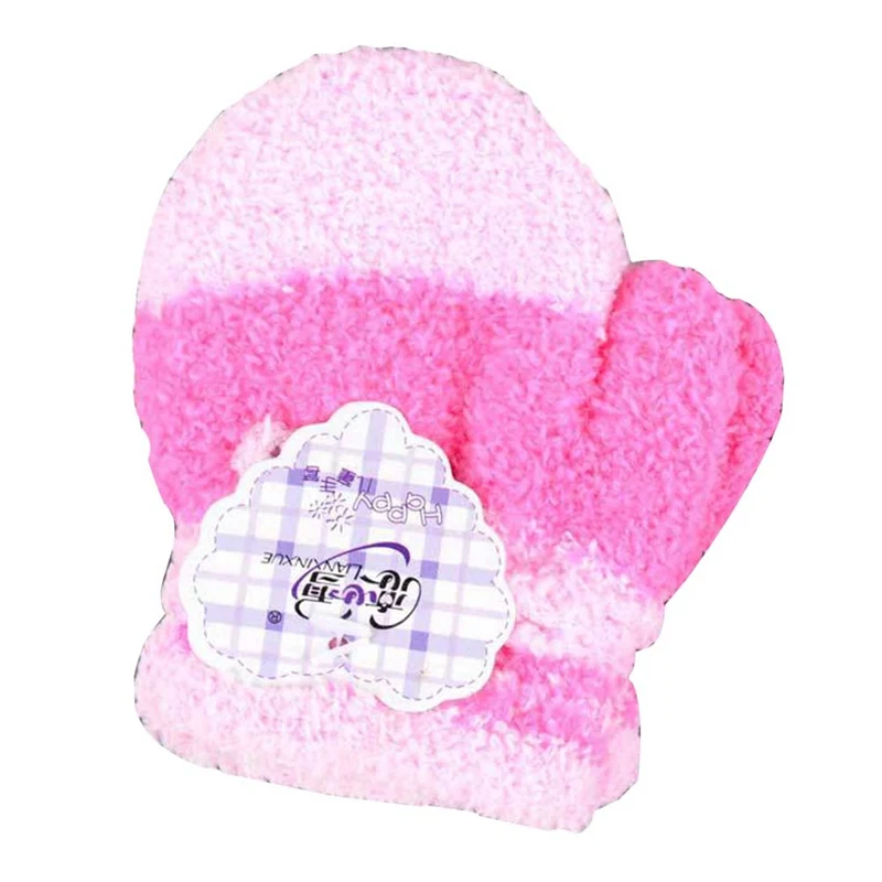 

New Children Gloves Autumn Winter Kids Gloves Hot Warm Boys&Girls Mittens Coral Pack Baby Gloves Infant Toddler Baby Accessories