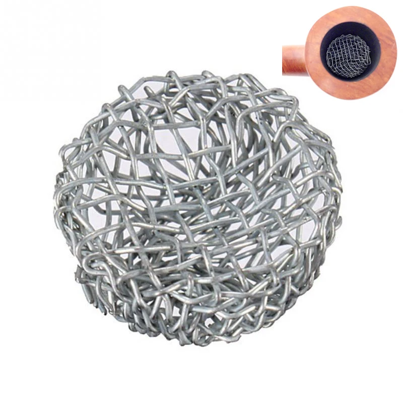

10PCS/LOT Metal Smoking Pipe Screens Filters Silver Hookah Tobacco Smoke Pipes Tool Ball Promotion Combustion 13-20mm
