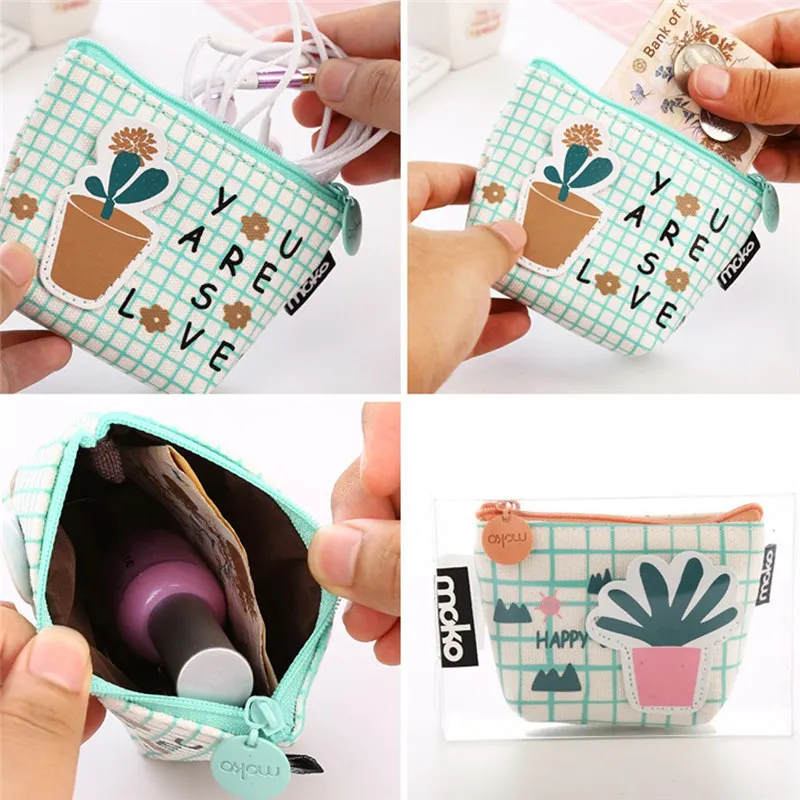 Cute Fashion Snacks Coin Purse Wallet Bag Change Pouch Key Holder women's wallet clutch portfel cuzdan billetera carteira 40MA1918