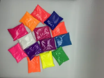 

Mixed 14 colors,10g per color Fluorescent Powder Pigment for Paint Printing Soap Neon powder Nail Art Polish,140g/lot