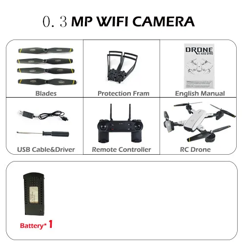 SG700 2-мегапиксельный Радиоуправляемый квадрокоптер с камерой, Wi-Fi, FPV, складной селфи Дрон, удерживающий высоту, карманный Дрон VS YH-19HW Visuo XS809HW D30 - Цвет: 30w camera