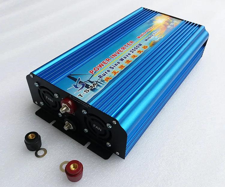 

2500W Inverter DC12V/24V/12v to AC220V Pure Sine Wave Inverter 5000W Peak Power 2500W de potencia del convertidor