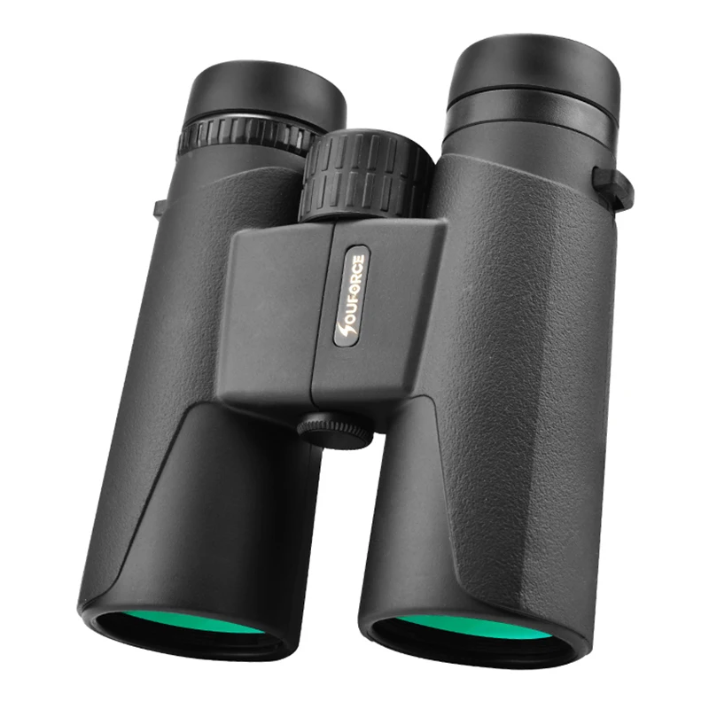 HD 8X42/10X42 مناظير تلسكوب مع BAK7 بريزم و FMC فيلم الأخضر طلاء صالح في الهواء الطلق مشاهدة و الصيد التخييم
