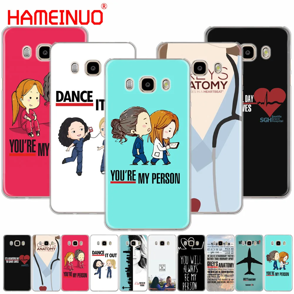 HAMEINUO Greys Анатомия чехол для телефона Samsung Galaxy J1 J2 J3 J5 J7 MINI ACE 2016 2015 prime|Бамперы| |