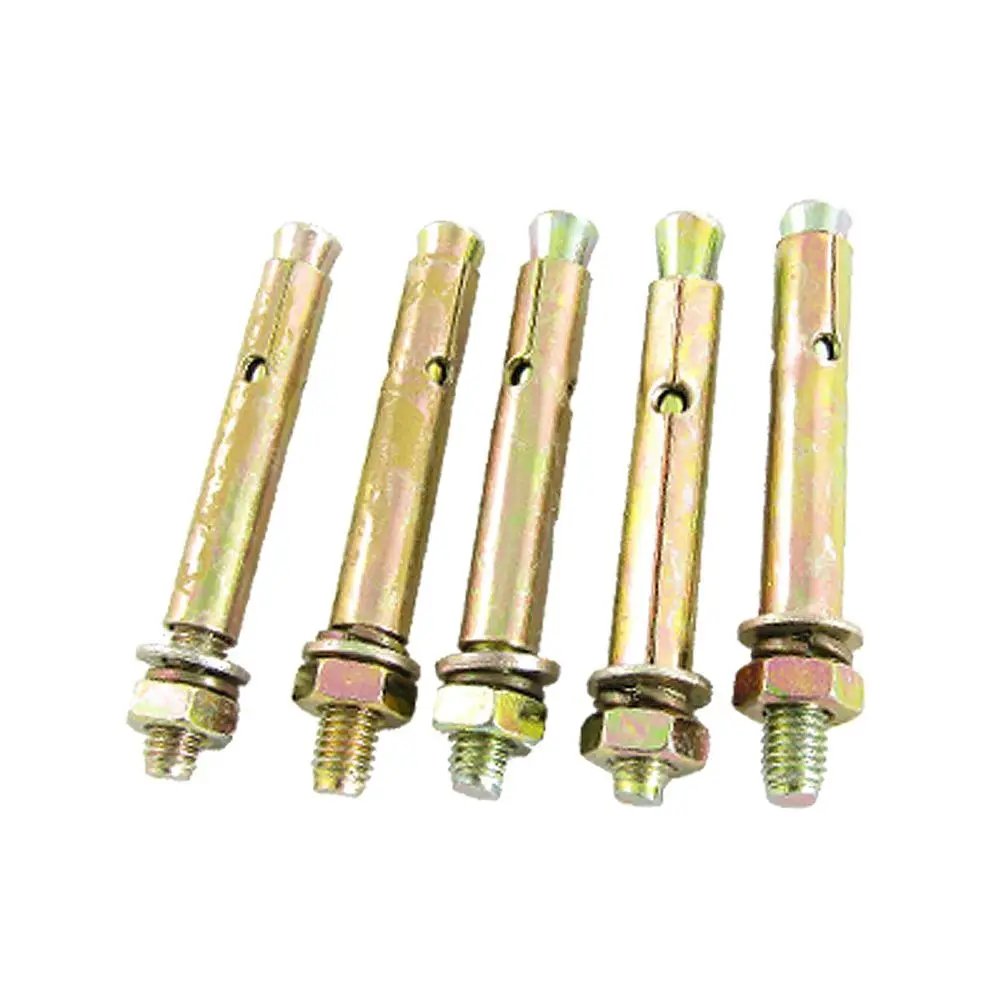 

HHTL-5 Pcs M8 x 80mm Hex Nut Expansion Bolt Sleeve Anchors