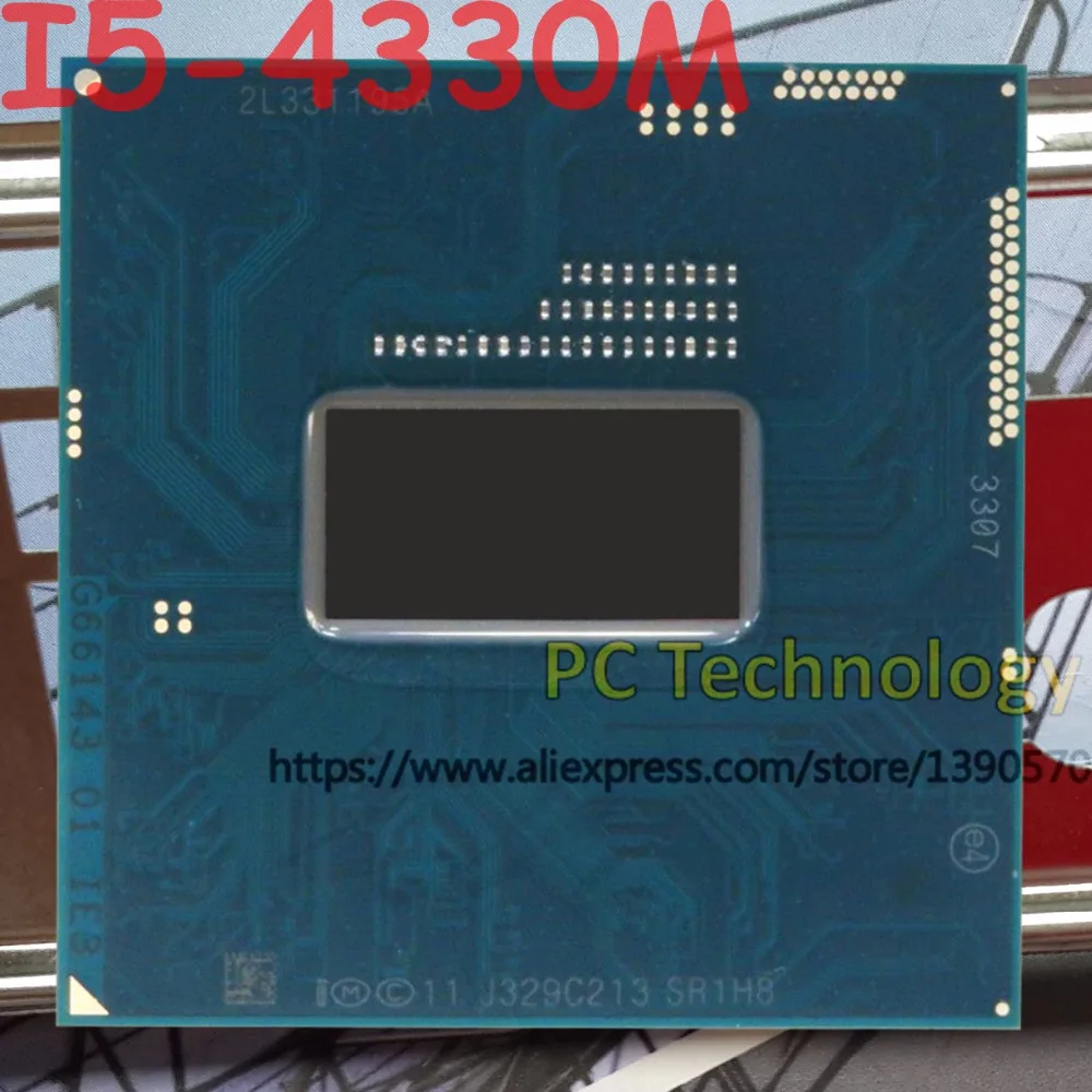 Оригинальный процессор Intel Core SR1H8 I5 4330M FCPGA946 2 80 ГГц-3 50 ГГц 3 м двухъядерный