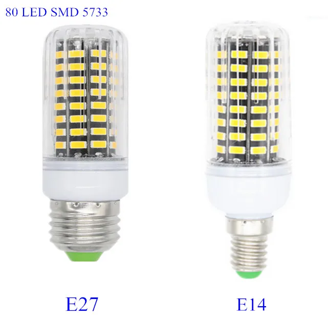E27 & E14 110V SMD 5733 2015 Новая лампада Светодиодная лампа Bombillas прожектор Luz Lamparas De Ampoule