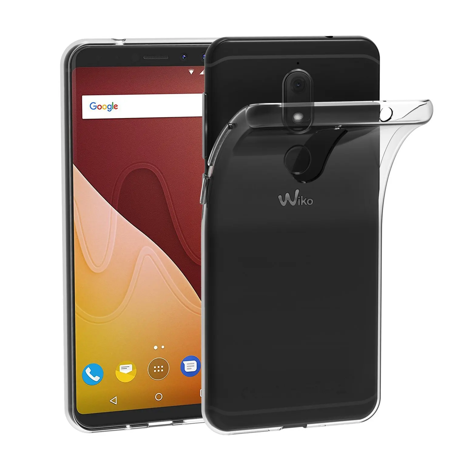 

Transparent Case For Wiko View Prime Soft TPU Silicone Gel Clear Back Bag Coque Case Cover For Wiko View Prime