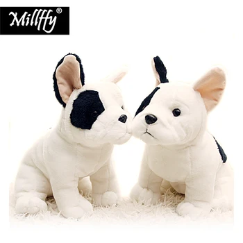 

Millffy 1pc 28cm New Arrival Realistic Bulldog Plush Toy Stuff Dog Puppy Plushie Doll Girl Kids Birthday Gifts