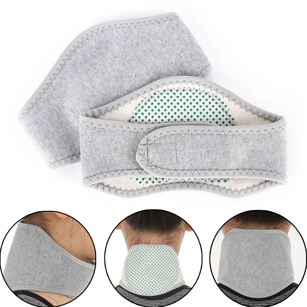 Useful Magnetic Therapy Neck Neck Massager Spontaneous Heating Headache Belt Body Massager Protection Spontaneous Heating Belt