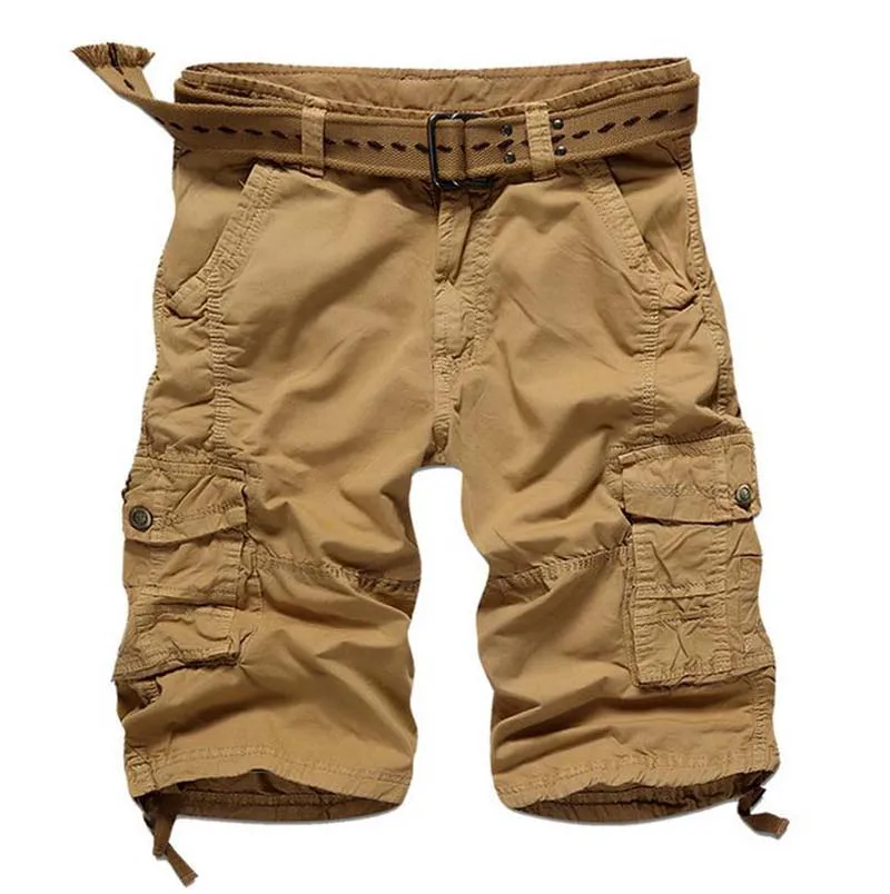 HOT 2019 Summer hot style men's casual men Men's trousers tooling multi-pocket Cargo bermudas masculina military short homme HOT 2019 Summer hot style men's casual men Men's trousers tooling multi-pocket Cargo bermudas masculina military short homme