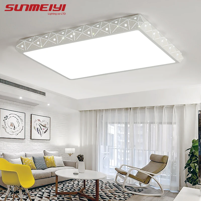 

Square/Long shape LED Ceiling Lights Living room Kitchen Balcony modern luminarias de led Lamp Lustres home lighting Decor
