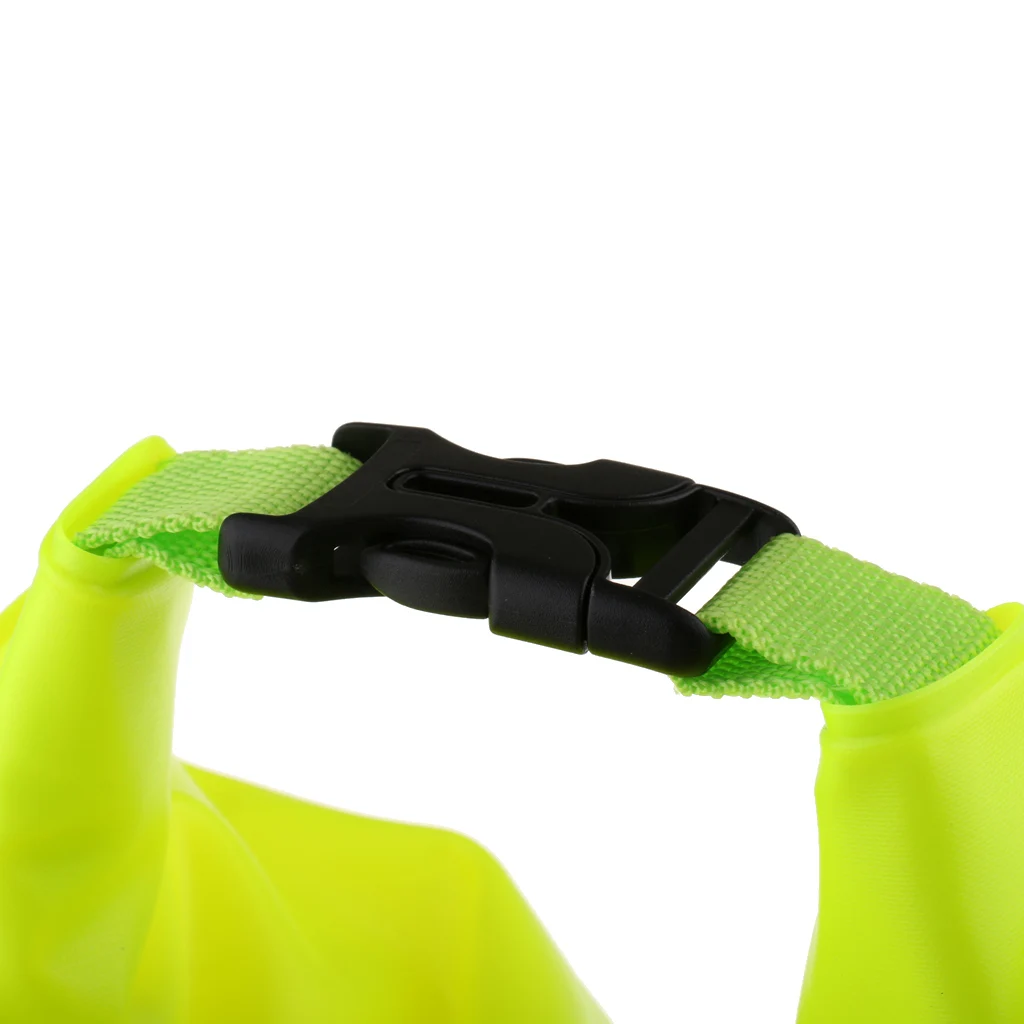 Highly Visible Waterproof Air Bag Swim Buoy Swimming Tow Float Dry Bag with Waistbelt for Inflatable Buoy Open Water Swimming