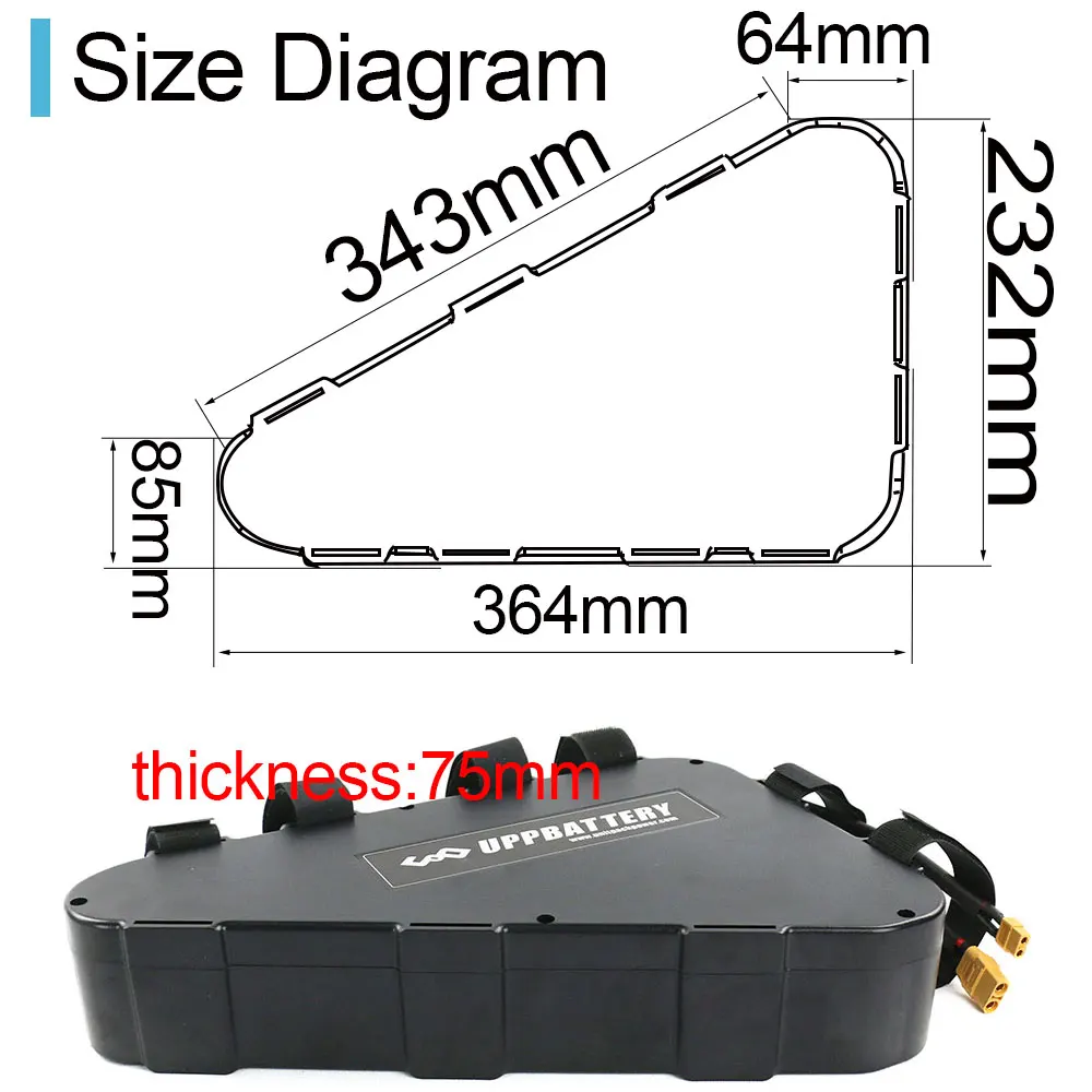 Discount UPP Ebike Battery 48V 20Ah 52V 20Ah Triangle Electric Bicycle Battery for 1000W 750W Motor Bafang BBS03 BBSHD BBS02 1 Discount UPP Ebike Battery 48V 20Ah 52V 20Ah Triangle Electric Bicycle Battery for 1000W 750W Motor Bafang BBS03 BBSHD BBS02 1