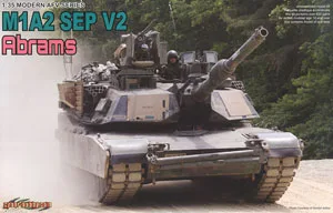 Масштаб 1/35 модель Dragon 3556 M1A2 SEP V2 &amp amp Abrams Основной боевой танк | Игрушки и хобби