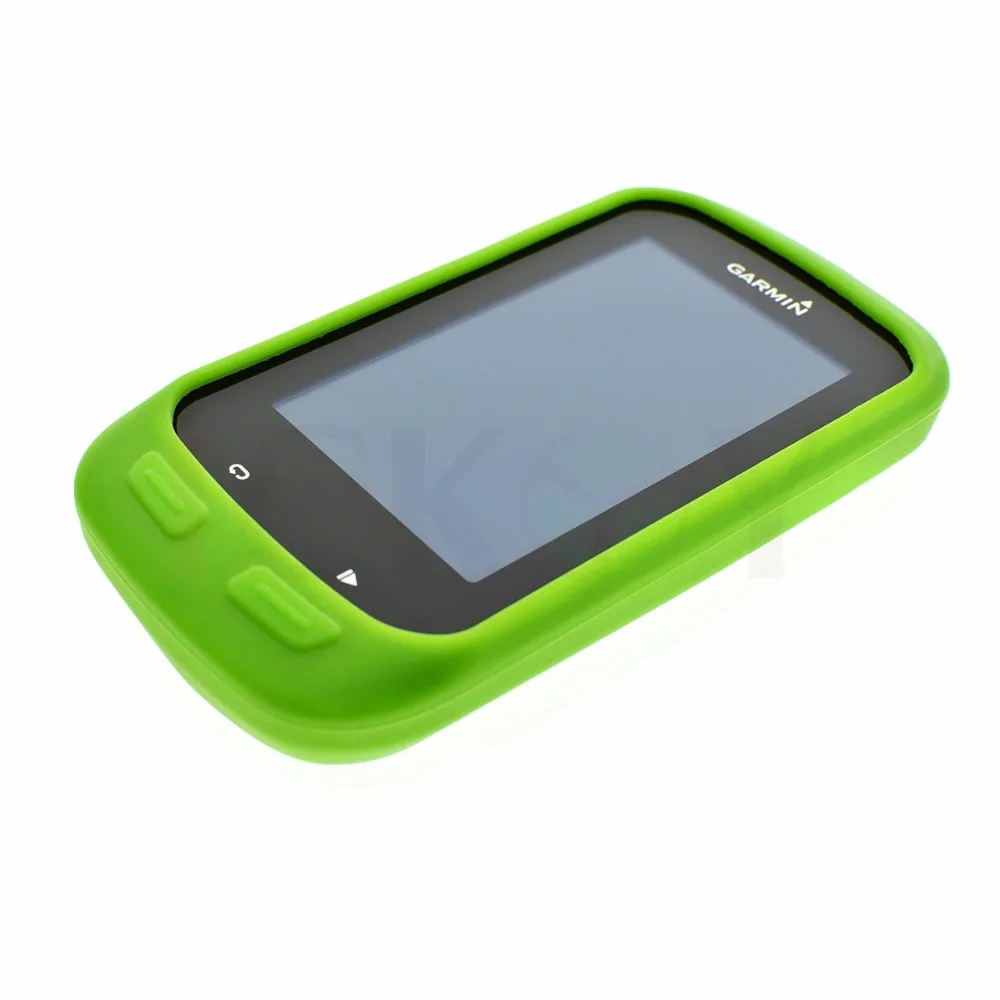 Зеленый защитный противоударный чехол для Garmin GPS Edge 1000/Explore 1000