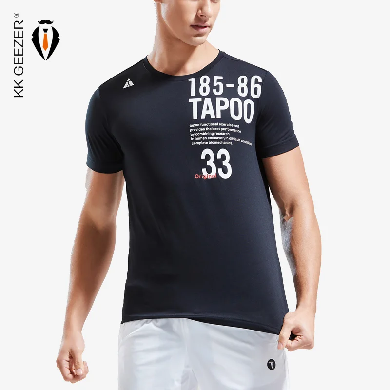 

Men T Shirts Tshirts Black Summer 2019 Plus Size Brand Short-Sleeve Tops T-shirt Brand White Casual Tee Shirts Fashion Slim Fit